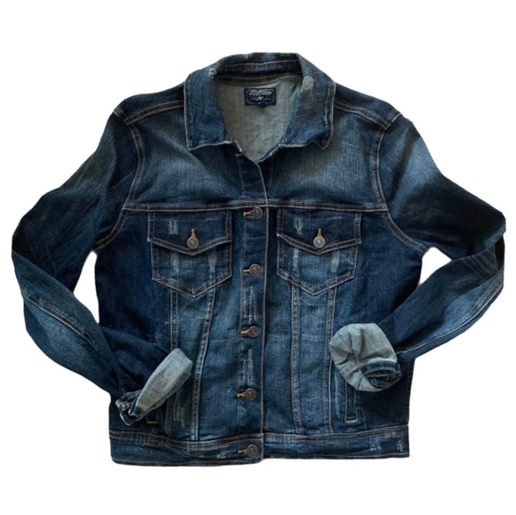 Just USA Denim Dark Wash Jacket - Picture 2 of 8